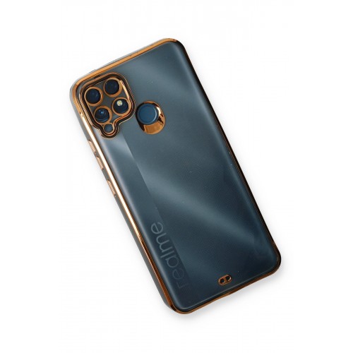 Newface Realme C25s Kılıf Liva Lens Silikon - Siyah Newface Realme C25s Kılıf Liva Lens Silikon - Siyah