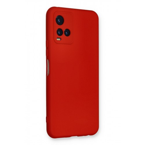 Newface Vivo Y33S Kılıf Nano içi Kadife Silikon - Kırmızı Newface Vivo Y33S Kılıf Nano içi Kadife Silikon - Kırmızı