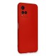 Newface Vivo Y33S Kılıf Nano içi Kadife Silikon - Kırmızı Newface Vivo Y33S Kılıf Nano içi Kadife Silikon - Kırmızı