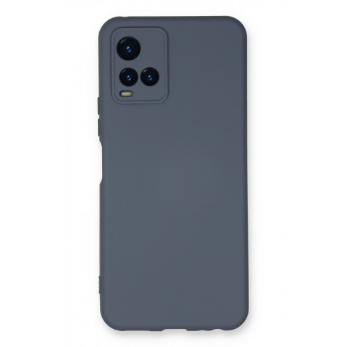Newface Vivo Y33S Kılıf Nano içi Kadife Silikon - Gri Newface Vivo Y33S Kılıf Nano içi Kadife Silikon - Gri