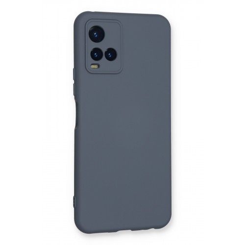 Newface Vivo Y33S Kılıf Nano içi Kadife Silikon - Gri Newface Vivo Y33S Kılıf Nano içi Kadife Silikon - Gri