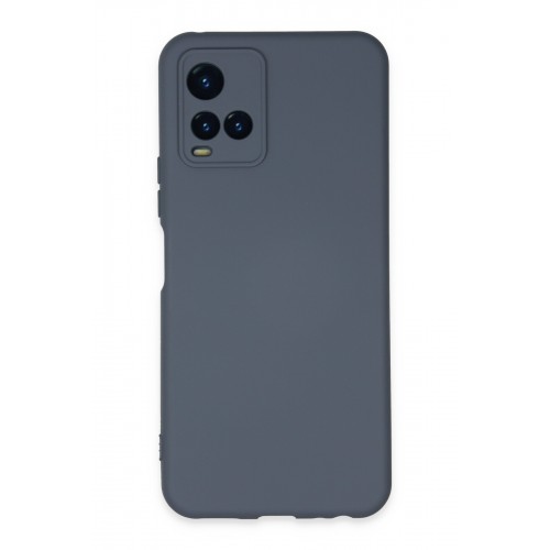 Newface Vivo Y21S Kılıf Nano içi Kadife Silikon - Gri Newface Vivo Y21S Kılıf Nano içi Kadife Silikon - Gri