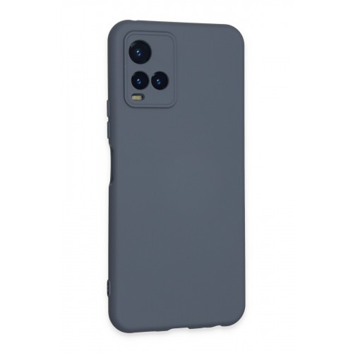 Newface Vivo Y21S Kılıf Nano içi Kadife Silikon - Gri Newface Vivo Y21S Kılıf Nano içi Kadife Silikon - Gri
