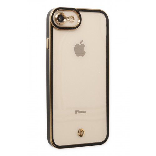 Newface iPhone 7 Kılıf Liva Lens Silikon - Siyah Newface iPhone 7 Kılıf Liva Lens Silikon - Siyah