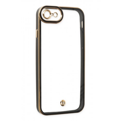 Newface iPhone 7 Kılıf Liva Lens Silikon - Siyah Newface iPhone 7 Kılıf Liva Lens Silikon - Siyah