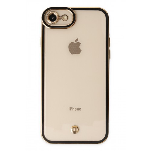 Newface iPhone 8 Kılıf Liva Lens Silikon - Siyah Newface iPhone 8 Kılıf Liva Lens Silikon - Siyah