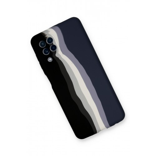 Newface Samsung Galaxy A22 Kılıf Ebruli Lansman Silikon - Siyah-Lacivert Newface Samsung Galaxy A22 Kılıf Ebruli Lansman Silikon - Siyah-Lacivert