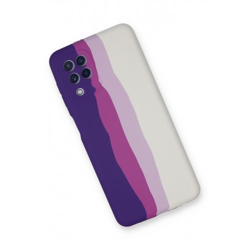 Newface Samsung Galaxy M32 Kılıf Ebruli Lansman Silikon - Mor-Beyaz Newface Samsung Galaxy M32 Kılıf Ebruli Lansman Silikon - Mor-Beyaz