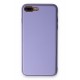 Newface iPhone 7 Plus Kılıf Coco Deri Silikon Kapak - Açık Lila Newface iPhone 7 Plus Kılıf Coco Deri Silikon Kapak - Açık Lila