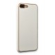 Newface iPhone 8 Plus Kılıf Coco Deri Silikon Kapak - Beyaz Newface iPhone 8 Plus Kılıf Coco Deri Silikon Kapak - Beyaz