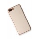 Newface iPhone 8 Plus Kılıf Coco Deri Silikon Kapak - Gold Newface iPhone 8 Plus Kılıf Coco Deri Silikon Kapak - Gold