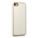 Newface iPhone 7 Kılıf Coco Deri Silikon Kapak - Beyaz Newface iPhone 7 Kılıf Coco Deri Silikon Kapak - Beyaz