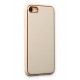 Newface iPhone 7 Kılıf Coco Deri Silikon Kapak - Gold Newface iPhone 7 Kılıf Coco Deri Silikon Kapak - Gold