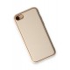Newface iPhone 7 Kılıf Coco Deri Silikon Kapak - Gold Newface iPhone 7 Kılıf Coco Deri Silikon Kapak - Gold
