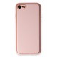 Newface iPhone 7 Kılıf Coco Deri Silikon Kapak - Pudra Newface iPhone 7 Kılıf Coco Deri Silikon Kapak - Pudra