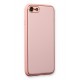 Newface iPhone 7 Kılıf Coco Deri Silikon Kapak - Pudra Newface iPhone 7 Kılıf Coco Deri Silikon Kapak - Pudra
