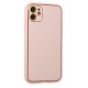 Newface iPhone 12 Kılıf Coco Deri Silikon Kapak - Pudra Newface iPhone 12 Kılıf Coco Deri Silikon Kapak - Pudra