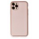 Newface iPhone 11 Pro Kılıf Coco Deri Silikon Kapak - Pudra Newface iPhone 11 Pro Kılıf Coco Deri Silikon Kapak - Pudra