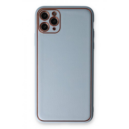 Newface iPhone 11 Pro Kılıf Coco Deri Silikon Kapak - Açık Mavi Newface iPhone 11 Pro Kılıf Coco Deri Silikon Kapak - Açık Mavi