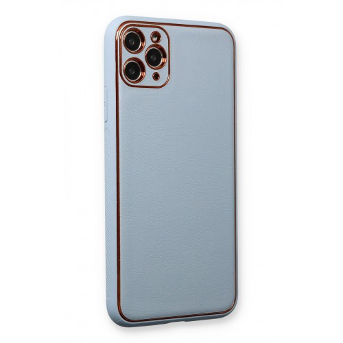Newface iPhone 11 Pro Kılıf Coco Deri Silikon Kapak - Açık Mavi Newface iPhone 11 Pro Kılıf Coco Deri Silikon Kapak - Açık Mavi