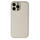 Newface iPhone 13 Pro Kılıf Coco Deri Silikon Kapak - Beyaz Newface iPhone 13 Pro Kılıf Coco Deri Silikon Kapak - Beyaz