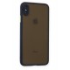 Newface iPhone XS Kılıf Montreal Silikon Kapak - Lacivert Newface iPhone XS Kılıf Montreal Silikon Kapak - Lacivert