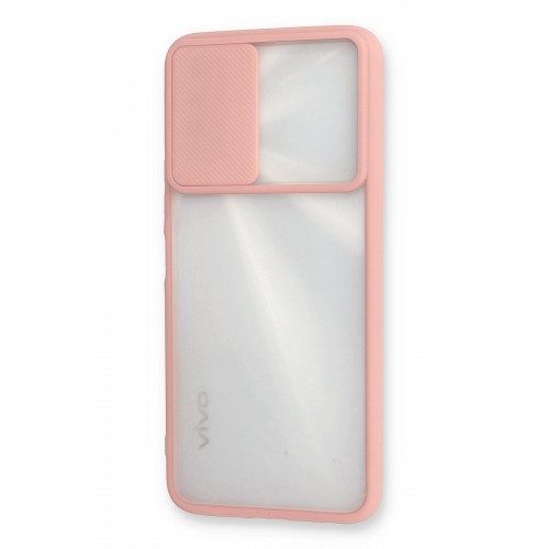 Newface Vivo Y20 Kılıf Palm Buzlu Kamera Sürgülü Silikon - Pembe Newface Vivo Y20 Kılıf Palm Buzlu Kamera Sürgülü Silikon - Pembe