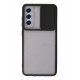 Newface Samsung Galaxy S21 FE Kılıf Palm Buzlu Kamera Sürgülü Silikon - Siyah Newface Samsung Galaxy S21 FE Kılıf Palm Buzlu Kamera Sürgülü Silikon - Siyah