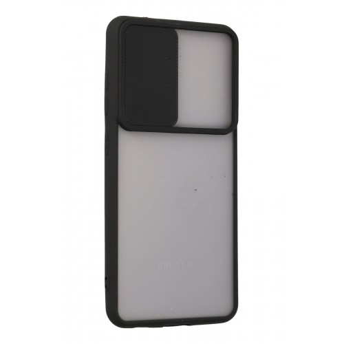 Newface Samsung Galaxy S21 FE Kılıf Palm Buzlu Kamera Sürgülü Silikon - Siyah Newface Samsung Galaxy S21 FE Kılıf Palm Buzlu Kamera Sürgülü Silikon - Siyah