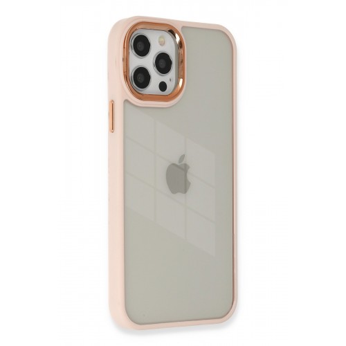 Newface iPhone 12 Pro Max Kılıf Dora Kapak - Pudra Newface iPhone 12 Pro Max Kılıf Dora Kapak - Pudra