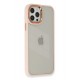 Newface iPhone 12 Pro Max Kılıf Dora Kapak - Pudra Newface iPhone 12 Pro Max Kılıf Dora Kapak - Pudra
