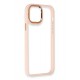 Newface iPhone 12 Pro Max Kılıf Dora Kapak - Pudra Newface iPhone 12 Pro Max Kılıf Dora Kapak - Pudra