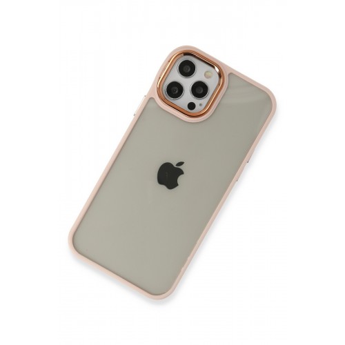 Newface iPhone 12 Pro Max Kılıf Dora Kapak - Pudra Newface iPhone 12 Pro Max Kılıf Dora Kapak - Pudra