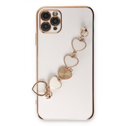 Newface iPhone 11 Pro Kılıf Esila Silikon - Beyaz Newface iPhone 11 Pro Kılıf Esila Silikon - Beyaz