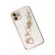 Newface iPhone 12 Kılıf Esila Silikon - Beyaz Newface iPhone 12 Kılıf Esila Silikon - Beyaz