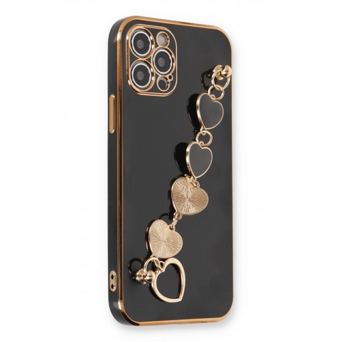 Newface iPhone 12 Pro Kılıf Esila Silikon - Siyah Newface iPhone 12 Pro Kılıf Esila Silikon - Siyah