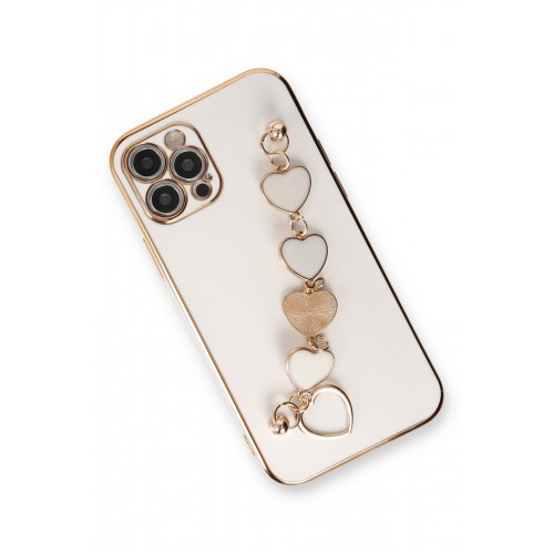 Newface iPhone 12 Pro Kılıf Esila Silikon - Beyaz Newface iPhone 12 Pro Kılıf Esila Silikon - Beyaz