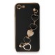 Newface iPhone 7 Kılıf Esila Silikon - Siyah Newface iPhone 7 Kılıf Esila Silikon - Siyah