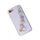 Newface iPhone 8 Kılıf Esila Silikon - Lila Newface iPhone 8 Kılıf Esila Silikon - Lila