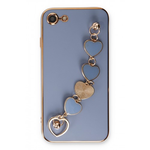Newface iPhone SE 2020 Kılıf Esila Silikon - Gri Newface iPhone SE 2020 Kılıf Esila Silikon - Gri