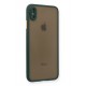 Newface iPhone XS Max Kılıf Montreal Silikon Kapak - Yeşil Newface iPhone XS Max Kılıf Montreal Silikon Kapak - Yeşil