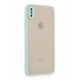 Newface iPhone XS Max Kılıf Montreal Silikon Kapak - Turkuaz Newface iPhone XS Max Kılıf Montreal Silikon Kapak - Turkuaz