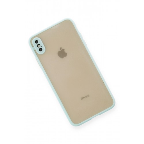 Newface iPhone XS Max Kılıf Montreal Silikon Kapak - Turkuaz Newface iPhone XS Max Kılıf Montreal Silikon Kapak - Turkuaz