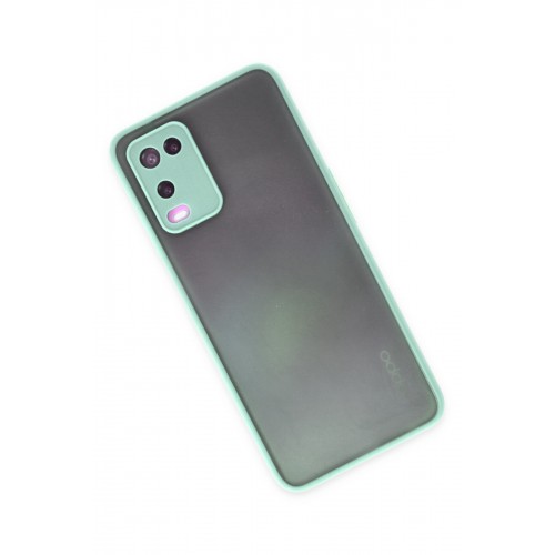 Newface Oppo A54 4G Kılıf Montreal Silikon Kapak - Turkuaz Newface Oppo A54 4G Kılıf Montreal Silikon Kapak - Turkuaz