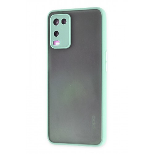Newface Oppo A54 4G Kılıf Montreal Silikon Kapak - Turkuaz Newface Oppo A54 4G Kılıf Montreal Silikon Kapak - Turkuaz