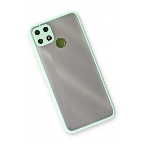 Newface Realme C25s Kılıf Montreal Silikon Kapak - Turkuaz Newface Realme C25s Kılıf Montreal Silikon Kapak - Turkuaz