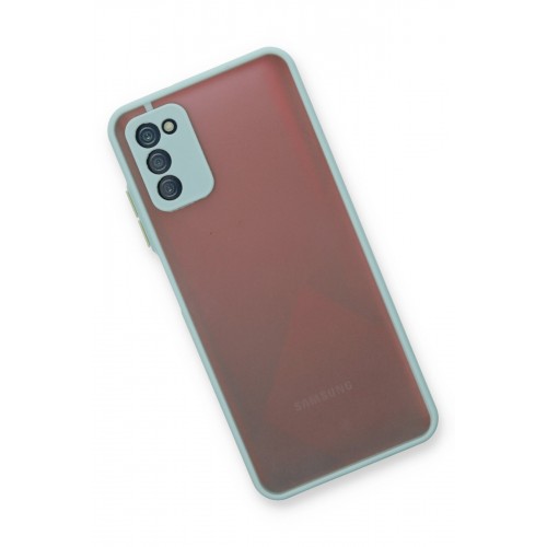 Newface Samsung Galaxy A03S Kılıf Montreal Silikon Kapak - Turkuaz Newface Samsung Galaxy A03S Kılıf Montreal Silikon Kapak - Turkuaz