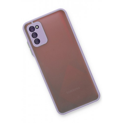 Newface Samsung Galaxy A03S Kılıf Montreal Silikon Kapak - Mor Newface Samsung Galaxy A03S Kılıf Montreal Silikon Kapak - Mor