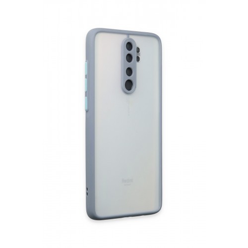 Newface Xiaomi Redmi Note 8 Pro Kılıf Montreal Silikon Kapak - Gri Newface Xiaomi Redmi Note 8 Pro Kılıf Montreal Silikon Kapak - Gri
