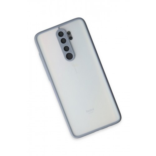 Newface Xiaomi Redmi Note 8 Pro Kılıf Montreal Silikon Kapak - Gri Newface Xiaomi Redmi Note 8 Pro Kılıf Montreal Silikon Kapak - Gri
